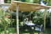Il Gazebo privato con il tavolo e le sedie