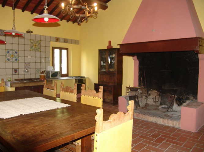 The welcoming living room