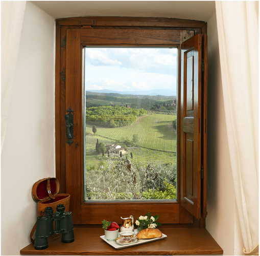 View from the Arco room window