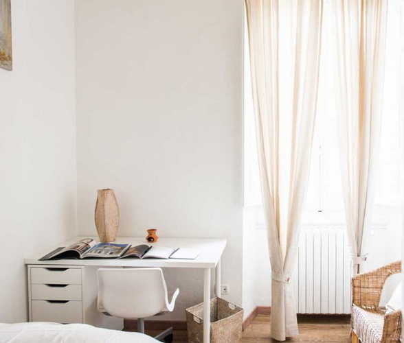 All of the rooms are exposed to lots of natural light at the B&B
