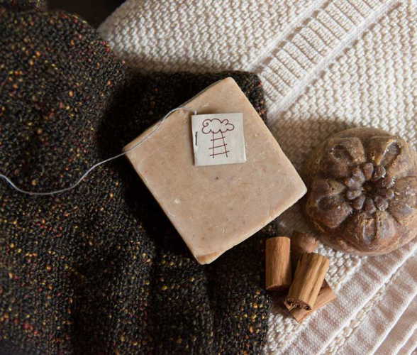 The bio / vegan / vegetarian lifestyle extends to special soaps