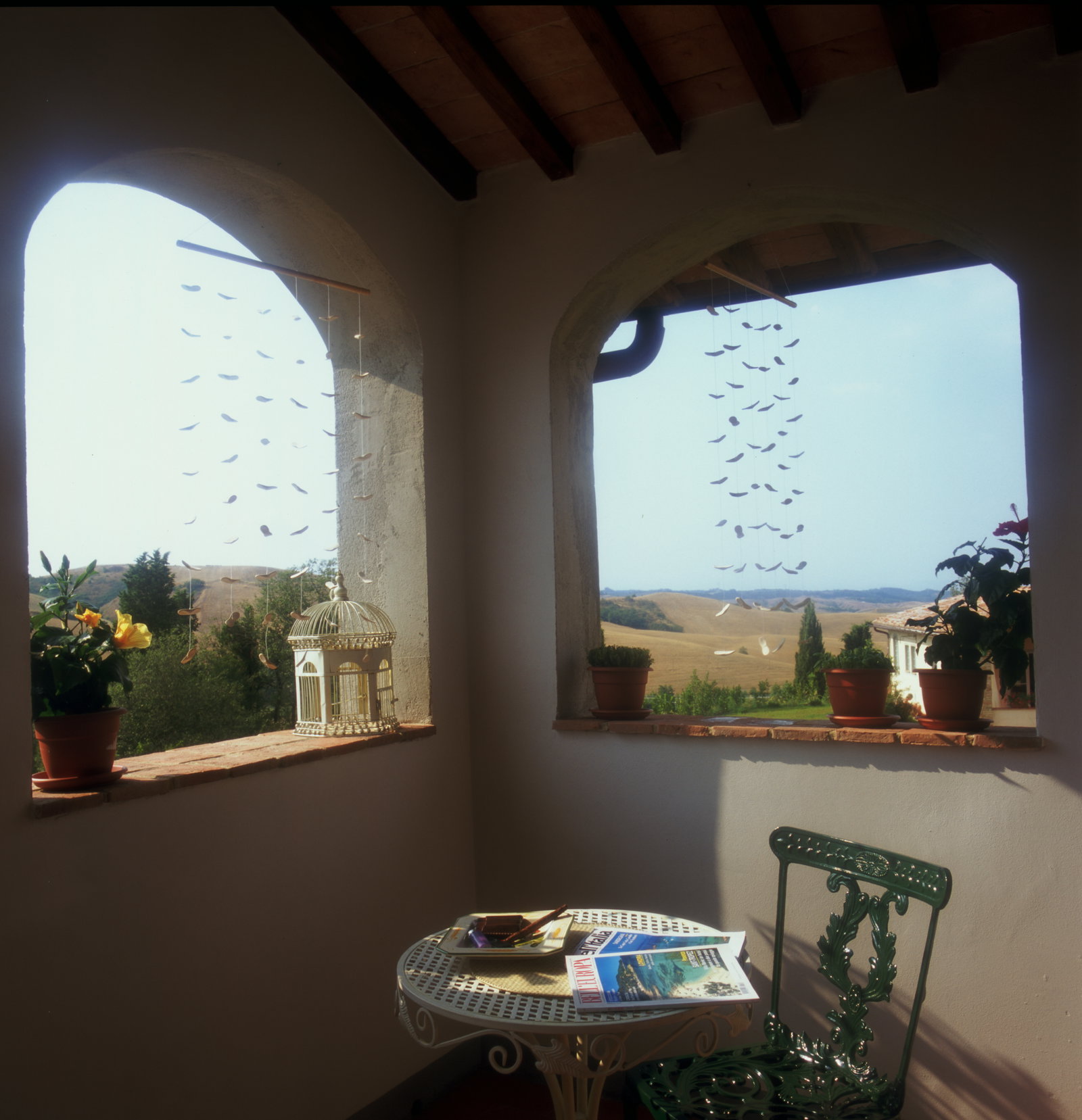 Balcony with views