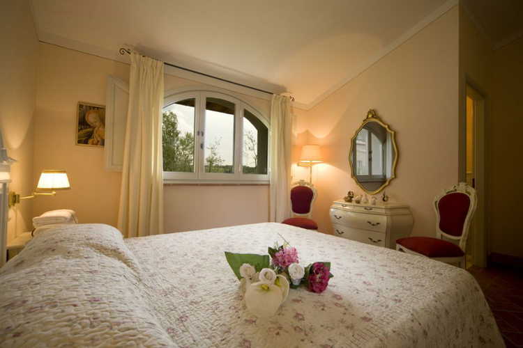 Borgo della Meliana: Holiday apartments in Tuscany: bedroom of Borgo della Meliana