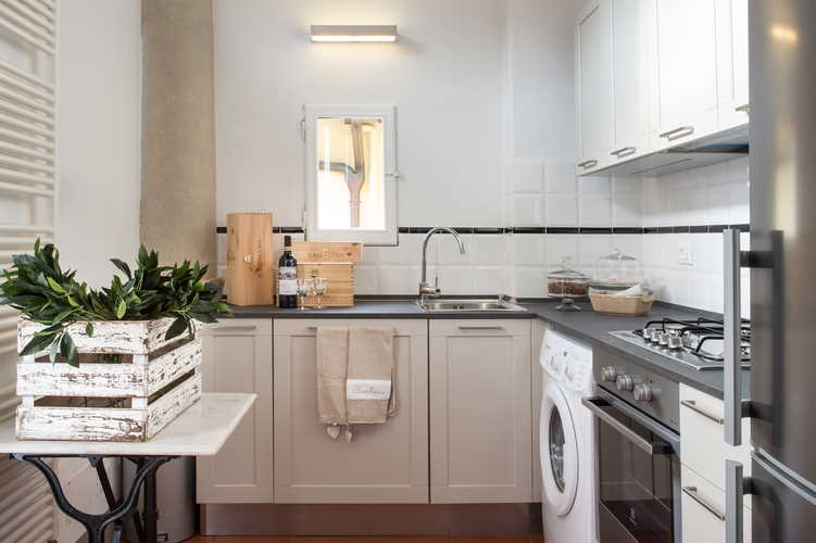 Borgo de Greci appartamenti per vacanze a Firenze: cucina completamente attrezzata