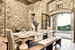 Newly restored, these apartments capture the stone accents