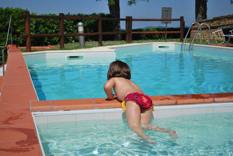 La piscina dedicata ai più piccoli Ã¨ profonda al massimo 1 metro, perfetta per farli divertire senza pericoli