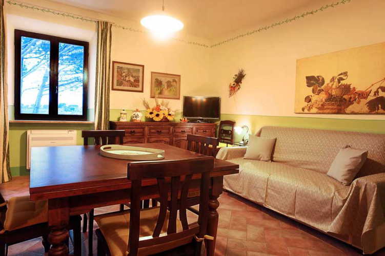 The relaxing living room