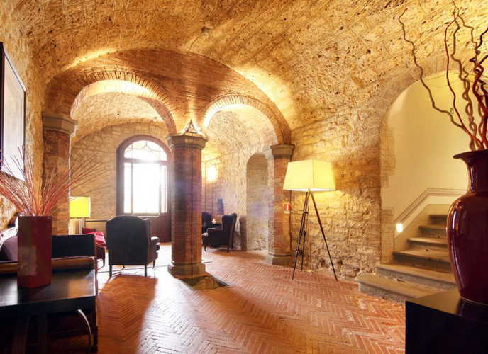 sitting room in tower