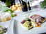 The restaurant provides excellent meals, with a set menu changing every day