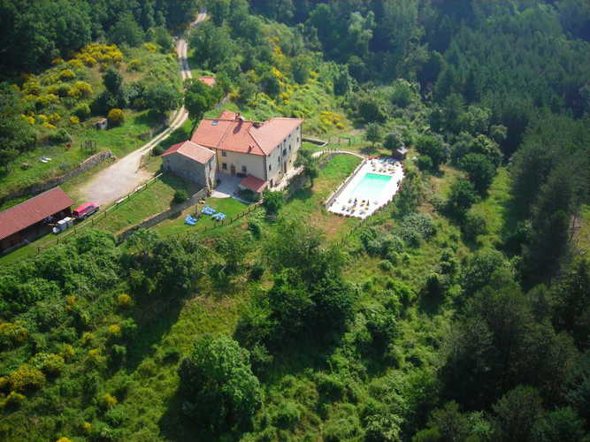 Borgo Tramonte Agriturismo vista dall'alto