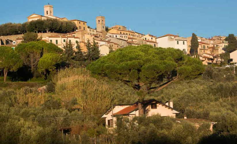 Withing walking distance of Montescudaio in Tuscany