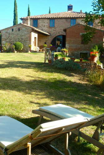 Comfortable garden furnishing and children's out door games available