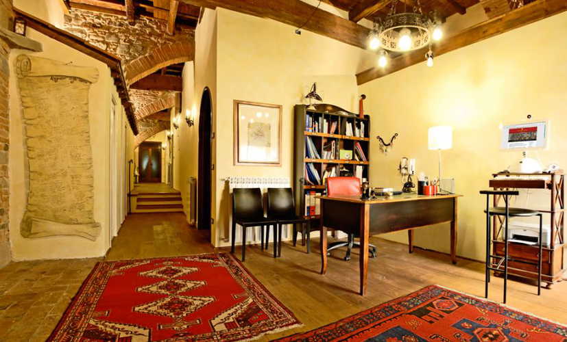 La reception alla Casa dei Tintori B&B