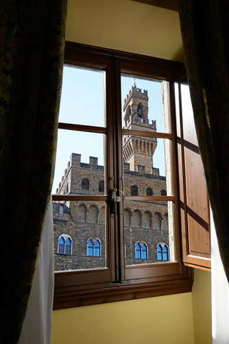 Vista da una delle suite