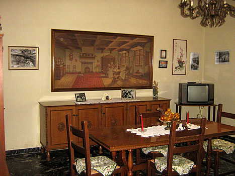 Tuscan decor of the interiors