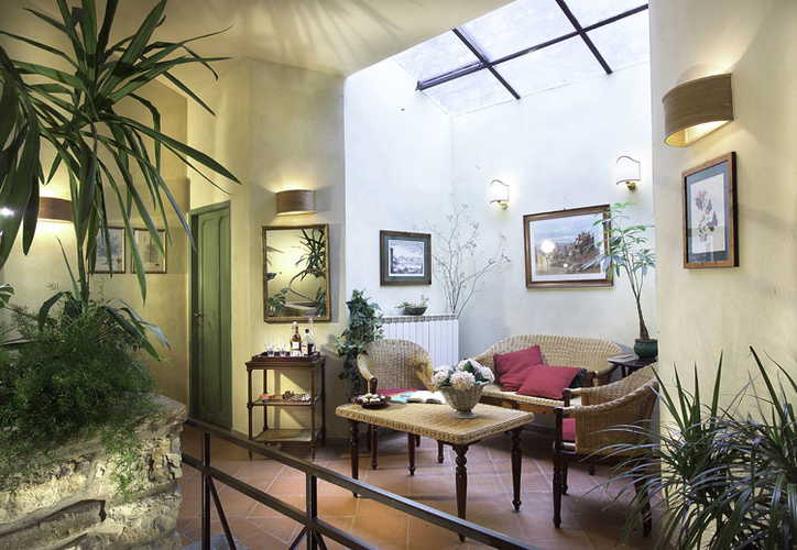 Gli spazi intimi e riservati del B&B dove concedersi momenti di relax