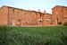 Casale Cardini - Facciata dai tipici mattoni rossi toscani