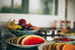 Casale Cardini - Il ricco buffet della colazione