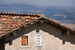 Pavimenti in terracotta e soffitti con travi a vista al Podere