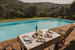 Panoramic views & pool from a typical Chianti hillside