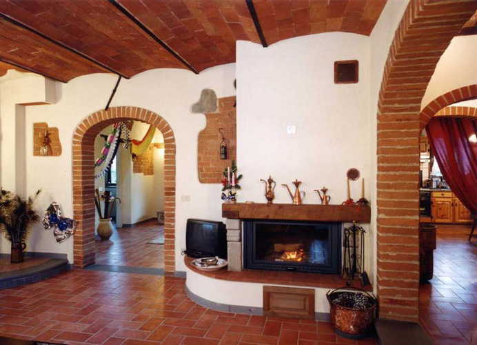 L'accogliente sala dedicata alle cene ed alle colazioni