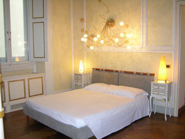 David Apartment - Large double bedroom with TV