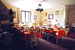 The lounge ready for lunch