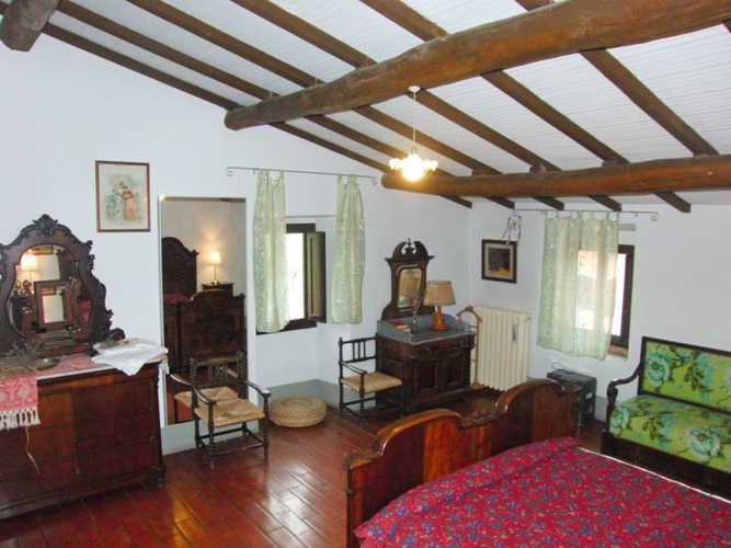Antique forniture in typical tuscan style
