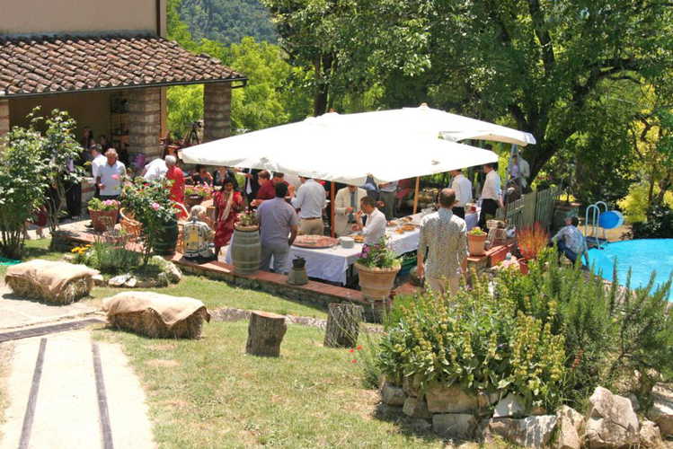 A special event organized at the farm