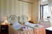 The decor is characterize with pastel colors and family antiques