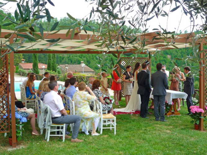 Wedding at the farmhouse