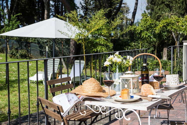 Fattoria Pagnana: lovely Tuscan gardens