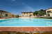 La piscina della Fattoria Pogni, dalle dimensioni più grandi del normale, Ã¨ caratterizzata dalla presenza di acqua salata