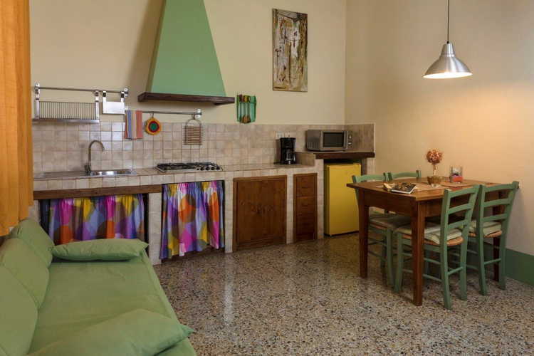 The colorful Edera's kitchen