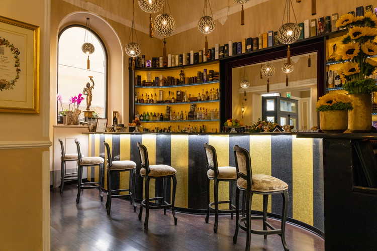 Hotel Bernini Palace - Il bar, per un aperitivo prima di recarsi al ristorante