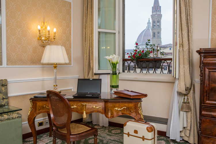 Hotel Bernini Palace - Una delle camere con vista sul Duomo di Firenze