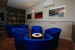 Lounge turns into meeting hall when needed