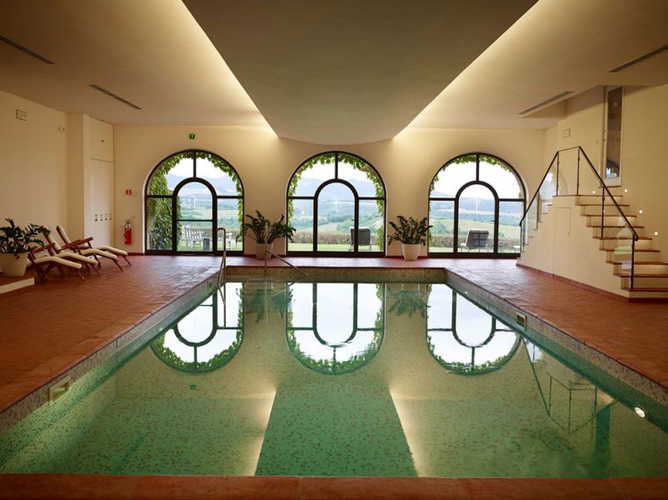 The Wellness Center is open all year with the indoor heated pool