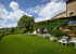 Well tended, lush green gardens for relax at Hotel le Fontanelle