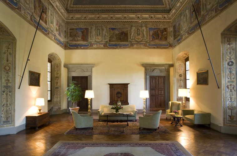 Hotel Torre di Bellosguardo - Affreschi ed opere d'arte originali, mobilio d'antiquariato