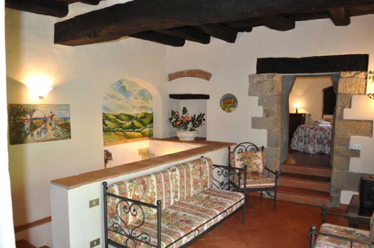 Nibbio apartment, internal view