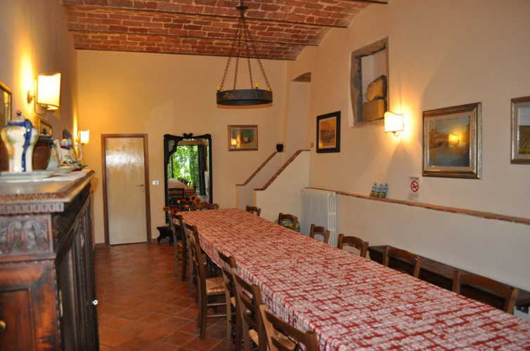Tuscany farmhouse, common area