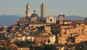 At il Chiostro del Carmine enjoy the skyline of Siena