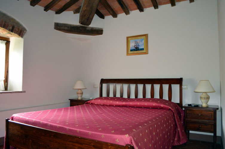 Double bedrooms with panoramic views at Il Ciliegio Residence