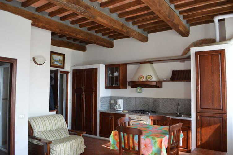 Large and fully equipped kitchen areas with oven and fridge