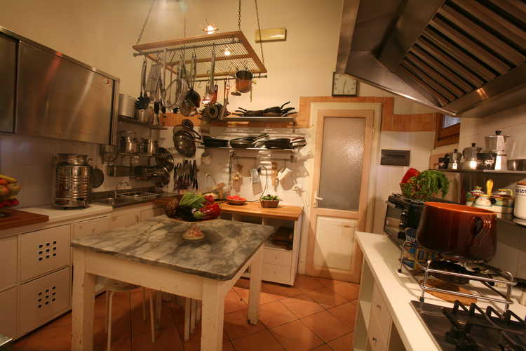 La cucina attrezzata per preparare piatti deliziosi
