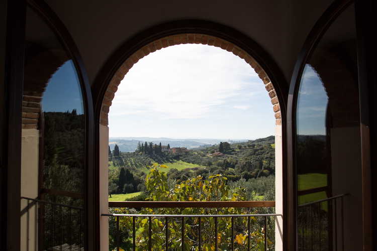 La Canigiana Chianti Rental Apartments with panoramic view