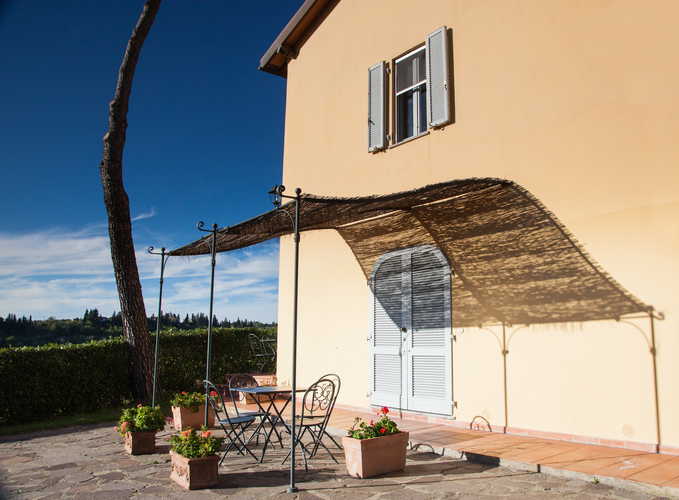 La Certaldina vacation apartments with panoramic views
