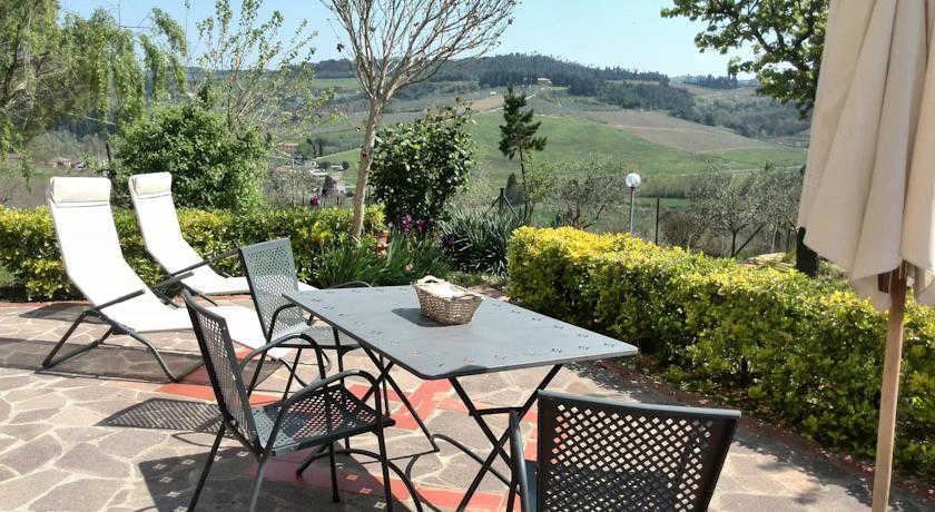 Vista sulle colline di Empoli, a due passi da Firenze