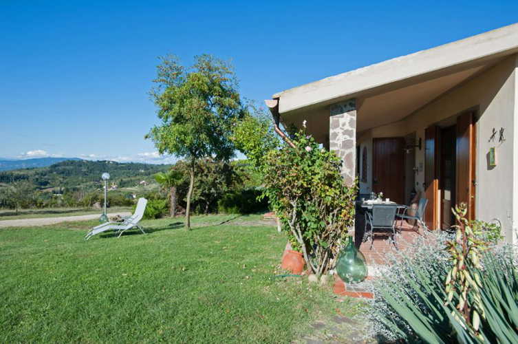 Ogni appartamento ha la sua area verde privata o una terrazza copert